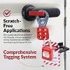 Goppli Lockout Tagout Kit with Hasps, Tags, and Padlocks – OSHA Compliant Electrical Safety LOTO Kit (2 Padlocks, 2 Hasps, 8 Tags, 12 Ties) - 4 of 4
