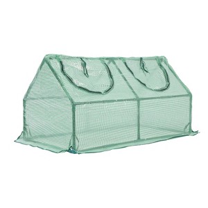 Aoodor 3-in-1 Mini Greenhouse Kit, Small Greenhouse with Triple-Layer Window for All-Season Vegetable and Plant Growing - 1 of 4