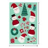 40ct 2 Sheets Christmas Stickers for Kids' Santa and Snowman - 4 of 4