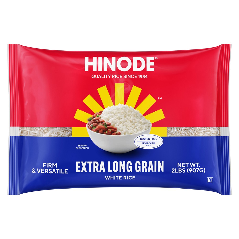Hinode Enriched Extra Long Grain White Rice - 2lbs
