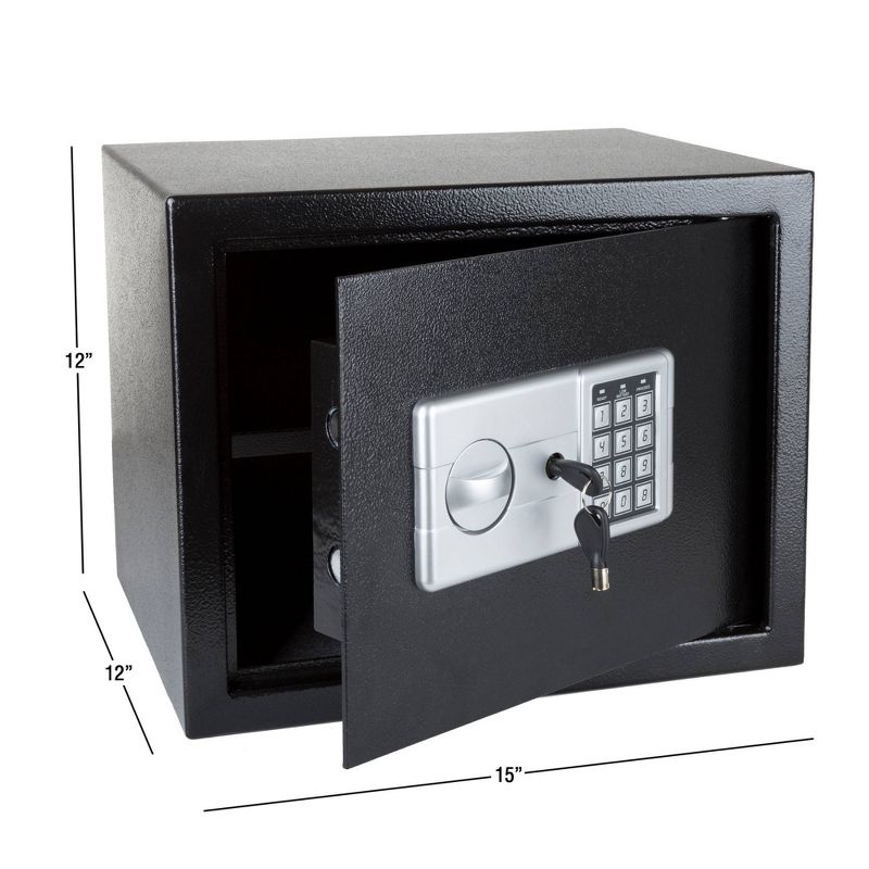 Electronic Personal Steel Combination Safe - Fleming Supply, 2 of 8