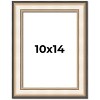 PosterPalooza | Photo Size Contemporary Silver Frame - UV Acrylic, Foam Board Backing, Hanging Hardware - 2 of 4