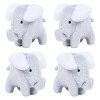 Trend Lab Musical Nursery Crib Mobile - Gray Circles with Elephants - 2 of 4