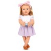 Our Generation Sweet Wishes Fashion Outfit with Cupcake for 18" Dolls - 4 of 4