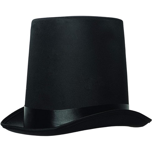 Black Felt Top Hat Dress-Up Costume Clothes for Kids Party Favors Party Hat Pretend Play 