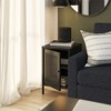 RealRooms Shadwick 1 Door Metal Living Room End Table with Perforated Metal Mesh Door - 3 of 4
