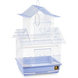 Prevue Pet Products SP1720-1 Shanghai Parakeet Cage, Yellow and White - 1 of 2