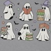 Rerun Island Women Learned Ghosts Short Sleeve Graphic Cotton Baby Tee - 2 of 4