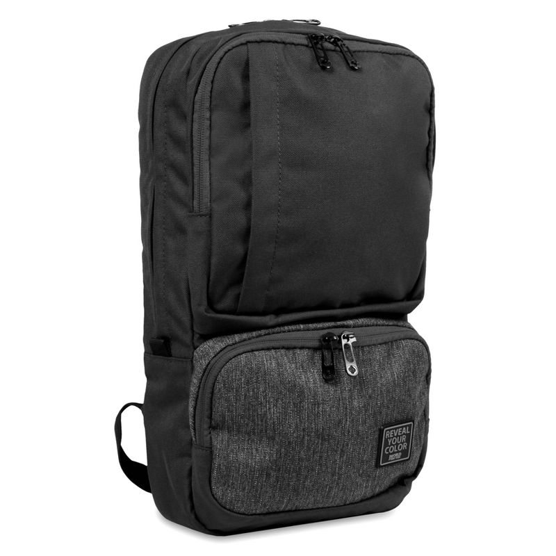 J World Airy Sling Pack - Black: Water-Resistant, Adjustable Strap, Organizer Pockets, Cushioned Back, 2 of 7