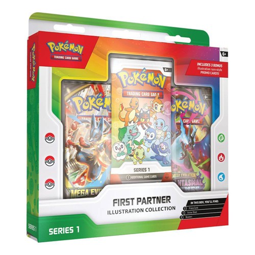 Pokémon First Partner Illustration Collection Series 1