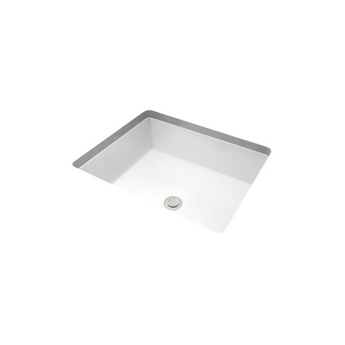 Miseno Mno1713ru 19 7 8 Rectangular Undermount Bathroom Sink With Rear Overflow Target