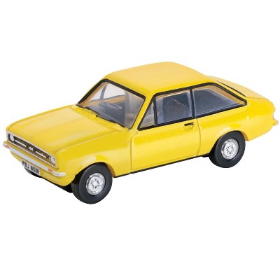 Ford Escort Mk2 RHD (Right Hand Drive) Signal Yellow 1/148 (N) Scale Diecast Model Car by Oxford Diecast