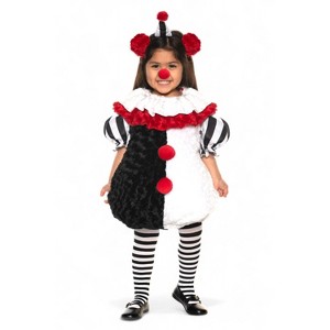 Underwraps Costumes Monochrome Clown Toddler Costume - 1 of 1