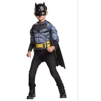 Imagine Boys Deluxe Muscle Chest Batman Shirt Costume Set