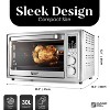 Magic Mill 13-in-1 Air Fryer Toaster Oven Combo – Extra-Large 32Qt Capacity 1800w Stainless Steel Rotisserie Convection Oven and Dehydrator - 2 of 4
