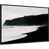 33" x 23" Iceland Beach II by Lynann Colligan Framed Canvas Wall Art Print - Amanti Art - 2 of 4