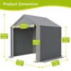 Mlmh & Kngwa 78.7"H All-Season Storage Tent - 4 of 4