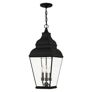 Livex Lighting Exeter 3 - Light Pendant in  Black - 1 of 4