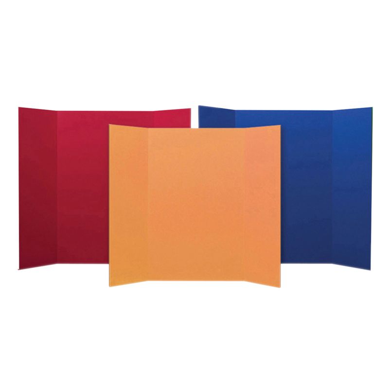 Flipside Products Corrugated Project Board, Assorted Colors, 36"W x 48"L, Pack of 24, 2 of 4