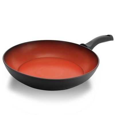 Gibson Tosca Terra-Cotta 11 Inch Aluminum Frying Pan