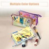 Unique Bargains Clear Portable Waterproof Travel Makeup Bag 1 Pc - 3 of 4
