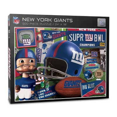 NFL New York Giants 500pc Retro Series Puzzle