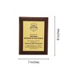 LEMONSODA World's Greatest Plaque (Best Husband in The World) - Gold - 4 of 4