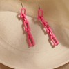 SOHI Women's Gold Chainlink Drop Earrings - 2 of 3