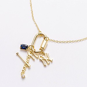 Bijoux Sport by Luv Aj MLB Logo Charm Carabiner Necklace 
