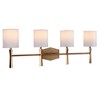 Craftmade Lighting Chatham 4 - Light Vanity in  Satin Brass - 3 of 4