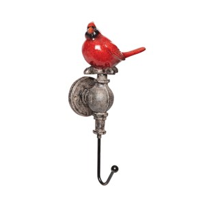 Gallerie II Cardinal Wall Décor Coat/Keys Hook 4.41 x 3.35 x 9.84 Inches. - 1 of 4