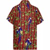 LA LEELA Mens Hawaiian Shirts Short Sleeve Button Down Shirt Men's Party Shirts Casual Vacation Summer Tropical Island Shirts Funny - 2 of 4