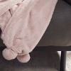 Dalson Pom Pom Throw Blanket - THR742 - Safavieh - 4 of 4