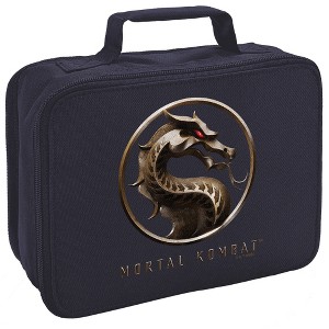 Mortal Kombat Movie Logo Insulated Soft Sided Lunch Box - 1 of 4