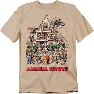 Animal House Poster Art Adult T-Shirt - 1 of 4