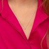 Girls' Tiny Puffed Star Sterling Silver Necklace - In Season Jewelry - 3 of 4