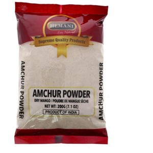 HEMANI | Amchur Powder 7.1 OZ (200g) - Dried Mango Powder - Mango Spice - Souring Agent for Cooking - Product of India - 1 of 2
