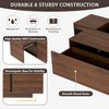 NicBex 47.2" Rectangular Coffee Table with 2 Hidden Storage,End Table with 2 Drawers,Sliding Top Side Table,Center Table for Living Room - 4 of 4