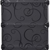 vidaXL Interlocking Shoe Organizer White/Black Cabinet Shelf 10 Compartments - Black - 4 of 4