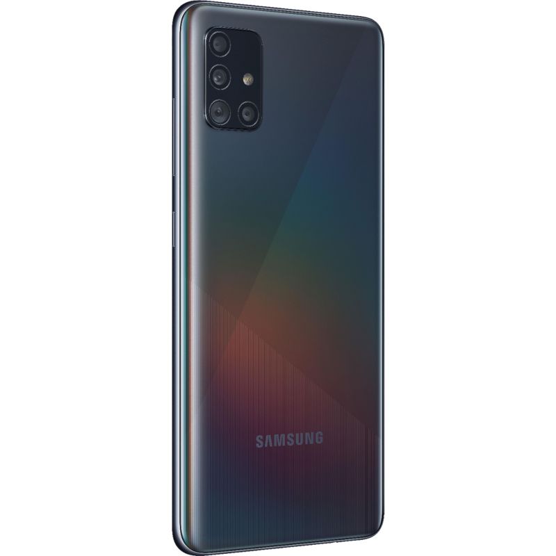 Samsung Galaxy A51 128GB A515U Prism Crush Black Unlocked Smartphone - Manufacturer Refurbished, 1 of 4