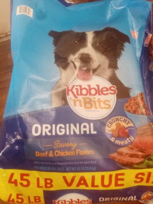 Kibbles and bits mini outlet bits 50 lb bag