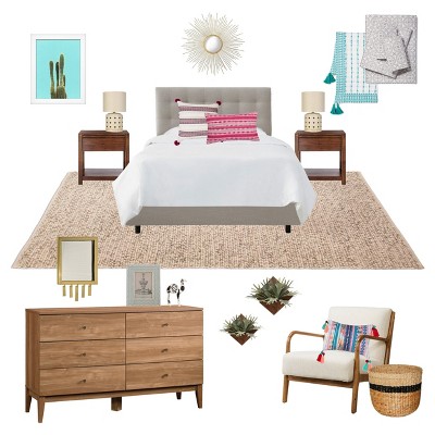 Siegel Pull Tufted Bed Mumford Burlap Project 62