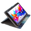 LINSAY 10.1"Octa Core  256GB Storage Android 15 Tablet with Ocean Marble Case - 3 of 3