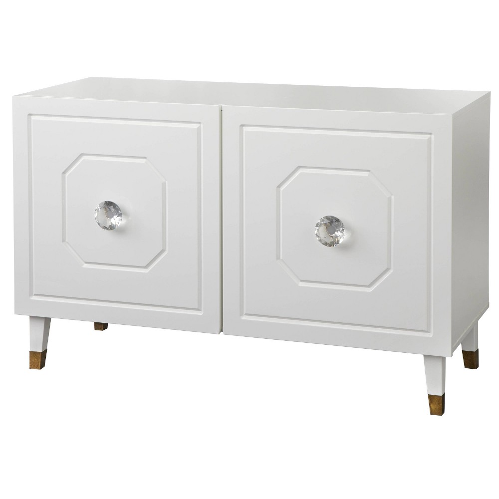 Jaslene Buffet and Media Cabinet White - Angelo:Home