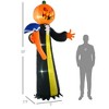 Halloween Inflatables Outdoor Decorations, Outdoor Giant Blow Up Yard Decor with Build-in LED  for Garden, Lawn, Party, Holiday - 3 of 4