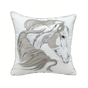RightSide Designs Head Strong Right Indoor/ Indoor/Outdoor Throw Pillow - 1 of 4