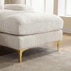 NicBex Reversible Sectional Sofa,U-Shaped Chenille Couch with Double Chaise for Living Room,Apartment,Office - 4 of 4