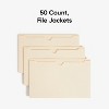 Smead File Jacket, Reinforced Tab, 2" Expansion, Legal Size, Manila, 50 per Box (76560) - 3 of 4