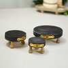 VIP Wood 7 in. Black Numbered Risers Set of 3 - 2 of 4
