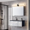 POWLIG Modern Dimmable Wall Sconce Strip Mirror Headlights Dresser Light Bar - 2 of 4
